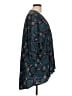 Lularoe 100% Polyester Teal Kimono Size L - photo 4
