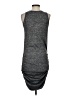 Shein Solid Gray Casual Dress Size S - photo 2