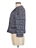 St. John Print Blue Blazer Size 8 - photo 5
