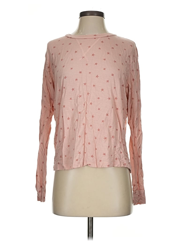 Pre-owned Honeydew Long Sleeve T-shirt In Pink
