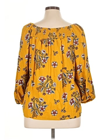 St. John's Bay 3/4 Sleeve Blouse (view 2)