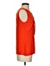 Worthington 100% Polyester Orange Sleeveless Blouse Size S - photo 4