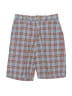 Crewcuts 100% Cotton Plaid Blue Shorts Size 7 - photo 1