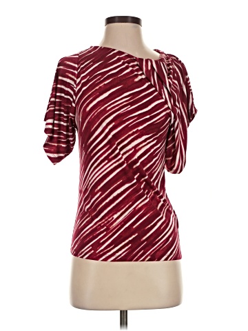 Anne Klein Short Sleeve Blouse (view 1)