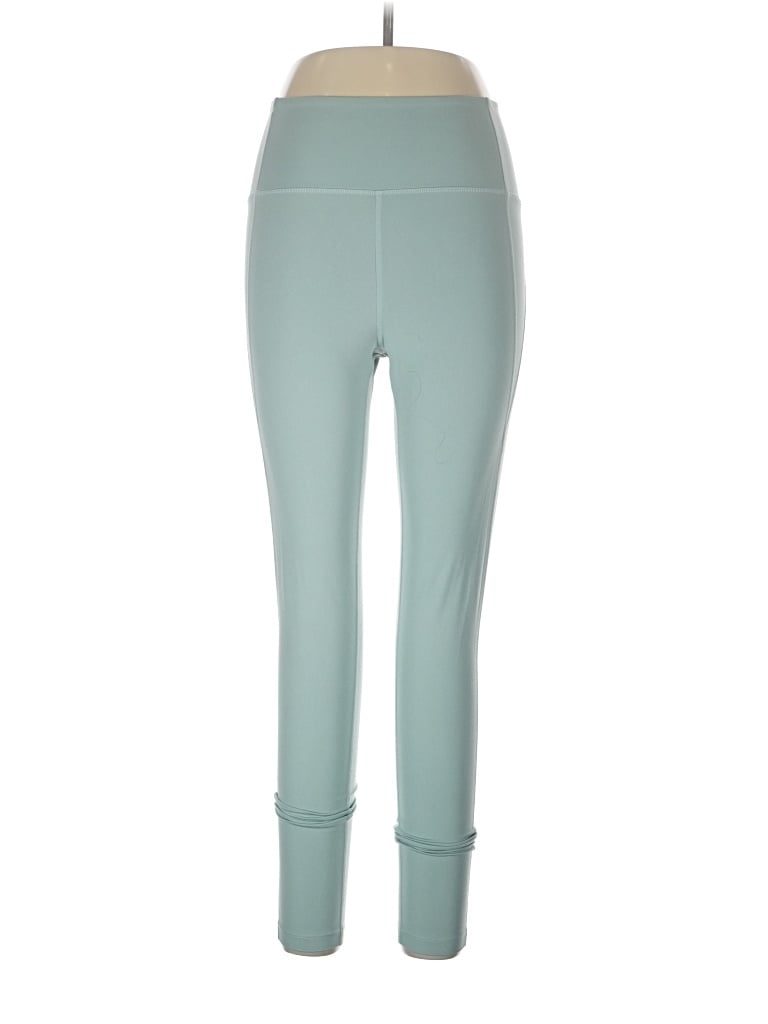Pre-owned Girlfriend Collective Active Pants In Teal