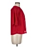 And 100% Polyester Red 3/4 Sleeve Blouse Size 8 - photo 4