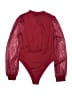 Unbranded Burgundy Bodysuit Size L - photo 1