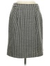 Chadwicks Houndstooth Gray Formal Skirt Size 8 - photo 1