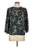 Papermoon 100% Polyester Teal 3/4 Sleeve Blouse Size L (petite) - photo 1