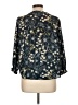 Papermoon 100% Polyester Teal 3/4 Sleeve Blouse Size L (petite) - photo 2