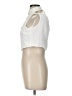 Topshop Ivory Sleeveless Blouse Size 10 - photo 5