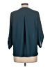 West Kei 100% Polyester Teal 3/4 Sleeve Blouse Size L (petite) - photo 2