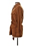 J. McLaughlin 100% Polyester Brown Trenchcoat Size S - photo 5