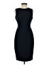 Calvin Klein Solid Black Cocktail Dress Size 4 - photo 1