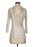 One September Ivory 3/4 Sleeve Top Size S - photo 1
