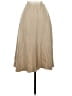 Zara Solid Tan Casual Skirt Size S - photo 2