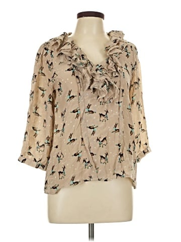 Paul & Joe Sister 3/4 Sleeve Blouse (view 1)