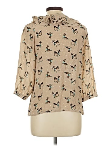 Paul & Joe Sister 3/4 Sleeve Blouse (view 2)