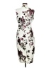 Unbranded Floral Ivory Cocktail Dress Size 6 - photo 2