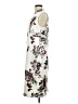 Unbranded Floral Ivory Cocktail Dress Size 6 - photo 5