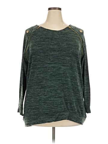 Always Indigo Pullover Sweater (view 1)
