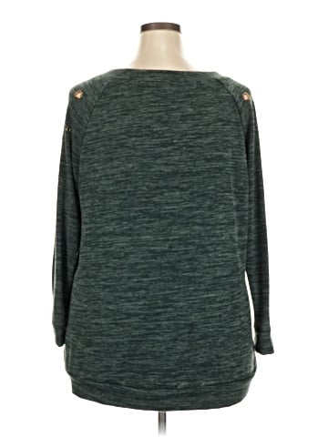 Always Indigo Pullover Sweater (view 2)