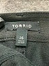 Torrid Black Faux Leather Skirt Size 26 - photo 4
