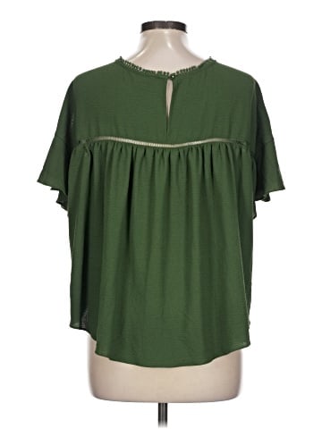 Rampage Short Sleeve Blouse (view 2)