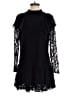 Zara 100% Polyester Black Cocktail Dress Size M - photo 1