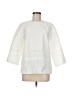 Sofie D'Hoore 100% Cotton Ivory 3/4 Sleeve Blouse Size EU (FR) 38 / US 6 - photo 1