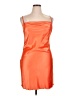 Bebe Orange Cocktail Dress Size XL - photo 1