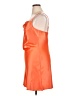 Bebe Orange Cocktail Dress Size XL - photo 5