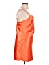 Bebe Orange Cocktail Dress Size XL - photo 4