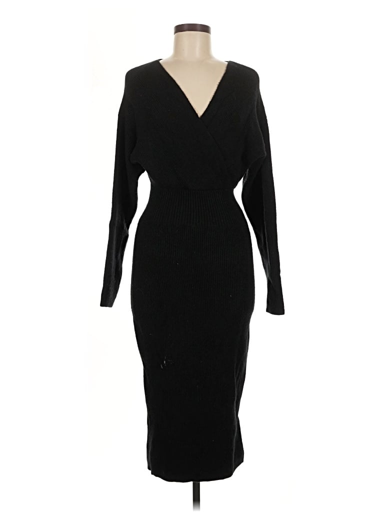 Pre-owned Express Casual Dress In Black