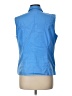 Talbots Blue Sleeveless Button-Down Shirt Size L - photo 2