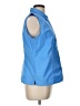 Talbots Blue Sleeveless Button-Down Shirt Size L - photo 4