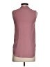 Ann Taylor 100% Polyester Pink Sleeveless Blouse Size XXS - photo 2