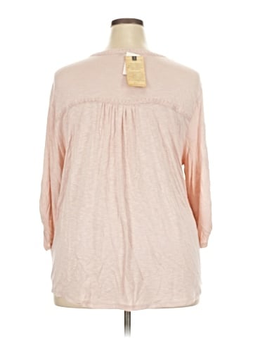 Democracy 3/4 Sleeve Blouse (view 2)
