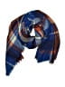 Zara Plaid Blue Scarf One size - photo 1