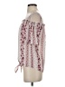 Pink Rose Ivory 3/4 Sleeve Blouse Size S - photo 5