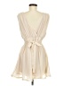 Double Zero Solid Ivory Cocktail Dress Size M - photo 2