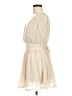 Double Zero Solid Ivory Cocktail Dress Size M - photo 5