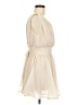 Double Zero Solid Ivory Cocktail Dress Size M - photo 4