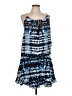 Belle + Sky 100% Polyester Tie-dye Blue Casual Dress Size L - photo 1