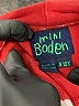 Mini Boden Red Pullover Hoodie Size 9 - 10 - photo 3