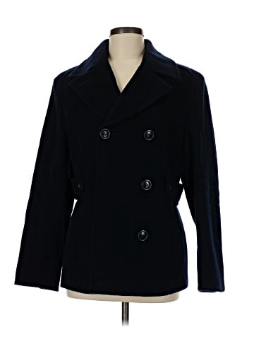 St. John's Bay Wool Coat (view 1)