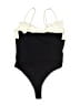 Bobbles & Lace Black Bodysuit Size L - photo 2