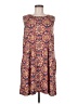 AB Studio Paisley Brown Casual Dress Size M - photo 1