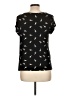 Cupio Black Short Sleeve Blouse Size L - photo 2
