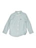 Baby Gap Chevron-herringbone Blue Long Sleeve Button-Down Shirt Size 5 - photo 1